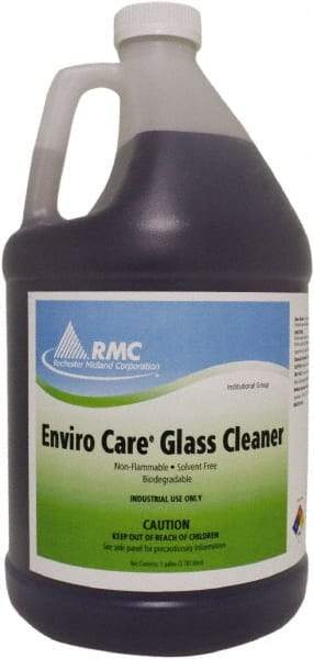 Rochester Midland Corporation - 1 Gal Bottle Fresh Glass Cleaner - Concentrated, Use on Ceramic Tile, Formica, Glass Surfaces, Mirrors, Plastic Surfaces, Stainless Steel - Benchmark Tooling