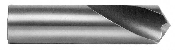 Keo - 7/8" Body Diam, 118°, 2-1/2" OAL, High Speed Steel Spotting Drill - Benchmark Tooling