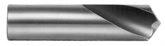 Interstate - 7/8" Body Diam, 118°, 2-1/2" OAL, High Speed Steel Spotting Drill - Benchmark Tooling