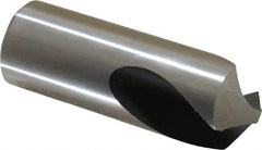 Interstate - 1" Body Diam, 118°, 2-1/2" OAL, High Speed Steel Spotting Drill - Benchmark Tooling