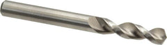 Accupro - 5/16" 130° Parabolic Flute Cobalt Screw Machine Drill Bit - Bright Finish, Right Hand Cut, 1.457" Flute Length, 3.11" OAL, Split Point, Straight Shank - Benchmark Tooling