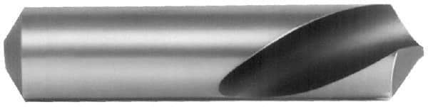 Keo - 7/8" Body Diam, 118°, 2-1/2" OAL, High Speed Steel Spotting Drill - Benchmark Tooling