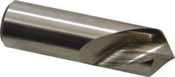 Keo - 5/8" Body Diam, 118°, 2-1/4" OAL, High Speed Steel Spotting Drill - Benchmark Tooling