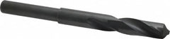 Interstate - 39/64" Drill, 118° Point, High Speed Steel Silver Deming & Reduced Shank Drill Bit - Benchmark Tooling