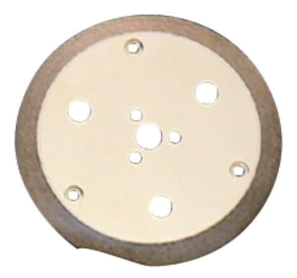 Made in USA - 6" Diam, 5/8" Hole Size, 1/16" Overall Thickness, Tool & Cutter Grinding Wheel - Medium Grade, Diamond, 6,000 RPM - Benchmark Tooling