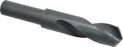 Interstate - 31/32" Drill, 118° Point, High Speed Steel Silver Deming & Reduced Shank Drill Bit - Benchmark Tooling