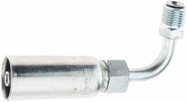 Eaton - Male Steel Hydraulic Hose Swivel - -4 Hose Size, 1/4" Hose Diam - Benchmark Tooling