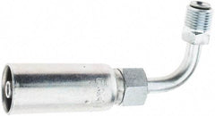 Eaton - Male Steel Hydraulic Hose Swivel - -4 Hose Size, 1/4" Hose Diam - Benchmark Tooling