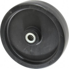 Fairbanks - 8 Inch Diameter x 2 Inch Wide, Polyolefin Caster Wheel - 1,400 Lb. Capacity, 2-3/16 Inch Hub Length, 3/4 Inch Axle Diameter, Roller Bearing - Benchmark Tooling