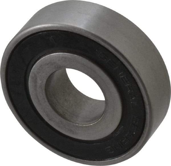 Value Collection - 3/4" Bore Diam, 2" OD, Double Seal Unground Retainer Type Radial Ball Bearing - 9/16" Wide, 1 Row, Round Bore, 1,171 Lb Dynamic Capacity - Benchmark Tooling