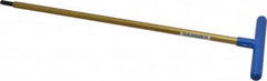 Made in USA - 8mm Hex, T-Handle, Hex Key - 18" OAL, Chromalloy Steel, Metric System of Measurement - Benchmark Tooling