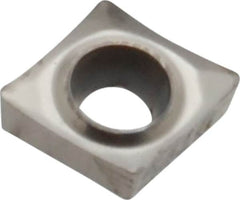 Kennametal - CCGT21.51 HP Grade KC5410 Carbide Turning Insert - TiB2 Finish, 80° Diamond, 1/4" Inscr Circle, 3/32" Thick, 1/64" Corner Radius - Benchmark Tooling