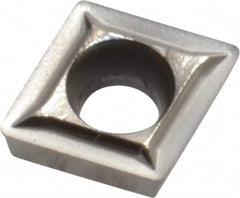 Kennametal - CPGT21.51 LF Grade KC5410 Carbide Turning Insert - TiB2 Finish, 80° Diamond, 1/4" Inscr Circle, 3/32" Thick, 1/64" Corner Radius - Benchmark Tooling