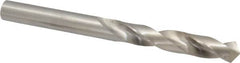 Interstate - 24.5mm, 118° Point, Spiral Flute, High Speed Steel Taper Length Drill Bit - Oxide Finish, 185mm Flute Length, 282mm OAL - Benchmark Tooling