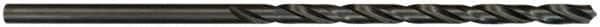 Interstate - #5, 118° Point, Spiral Flute, High Speed Steel Taper Length Drill Bit - Oxide Finish, 3-5/8" Flute Length, 6" OAL - Benchmark Tooling