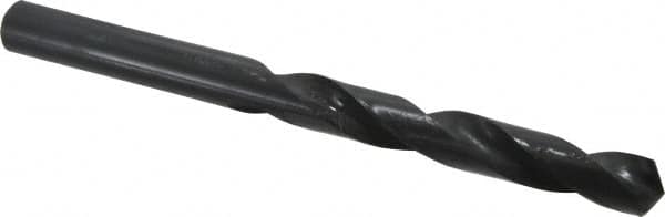 Interstate - 13/16" 118° Spiral Flute High Speed Steel Taper Length Drill Bit - Benchmark Tooling