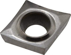 Kennametal - CPGT21.50.5 HP Grade KC5410 Carbide Turning Insert - TiB2 Finish, 80° Diamond, 1/4" Inscr Circle, 3/32" Thick, 0.0079" Corner Radius - Benchmark Tooling