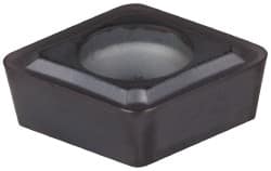 Kennametal - CPMT21.52 FW Grade KC5010 Carbide Turning Insert - TiAlN Finish, 80° Diamond, 1/4" Inscr Circle, 3/32" Thick, 1/32" Corner Radius - Benchmark Tooling