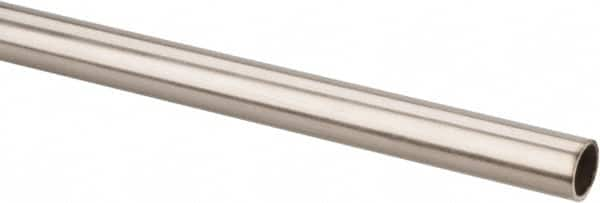 Made in USA - 6' Long, 1/2" OD, 304 Stainless Steel Tube - 0.035" Wall Thickness - Benchmark Tooling