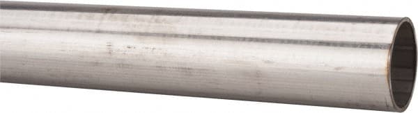 Made in USA - 6' Long, 1-1/2" OD, 304 Stainless Steel Tube - 0.065" Wall Thickness - Benchmark Tooling