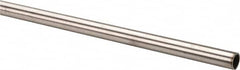 Value Collection - 6' Long, 1/2" OD, 304 Stainless Steel Tube - 0.035" Wall Thickness - Benchmark Tooling
