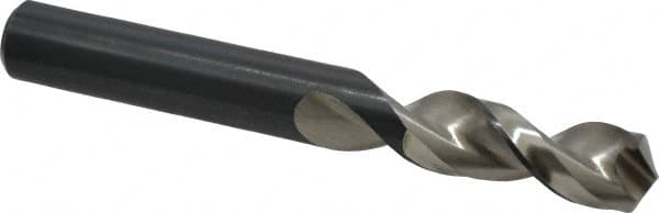 Walter-Titex - 0.4921" 130° Parabolic Flute Vanadium High Speed Steel Screw Machine Drill Bit - Benchmark Tooling