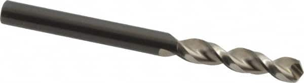 Walter-Titex - #11 130° Parabolic Flute Vanadium High Speed Steel Screw Machine Drill Bit - Benchmark Tooling