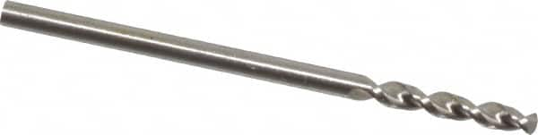 Walter-Titex - #48 130° Parabolic Flute Vanadium High Speed Steel Screw Machine Drill Bit - Benchmark Tooling