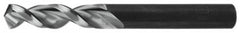 Walter-Titex - 0.3858" 130° Parabolic Flute Vanadium High Speed Steel Screw Machine Drill Bit - Bright Finish, Right Hand Cut, 1-11/16" Flute Length, 3-1/2" OAL, Split Point, Straight Shank - Benchmark Tooling
