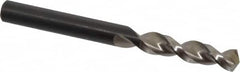Walter-Titex - 0.2717" 130° Parabolic Flute Vanadium High Speed Steel Screw Machine Drill Bit - Bright Finish, Right Hand Cut, 34mm Flute Length, 2-29/32" OAL, Split Point, Straight Shank - Benchmark Tooling