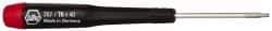 Wiha - T6 Torx Driver - 1-9/16" Blade Length, 4-3/4" OAL, Tapered Handle - Benchmark Tooling