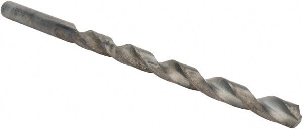 Value Collection - 39/64" 118° 2-Flute High Speed Steel Extra Length Drill Bit - Benchmark Tooling