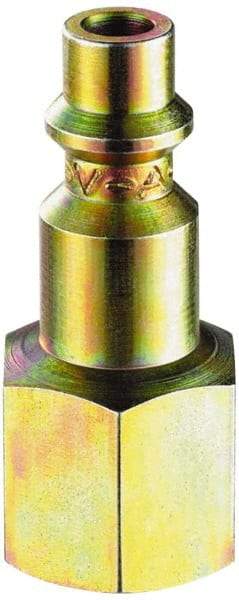 Prevost - 3/4 Female NPT Industrial Pneumatic Hose Connector - Fiber Glass, 1/2" Body Diam - Benchmark Tooling