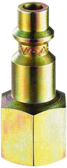 Prevost - 3/8 Female NPT Industrial Pneumatic Hose Connector - Fiber Glass, 1/2" Body Diam - Benchmark Tooling