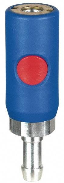 Prevost - Hose Barb Tru-Flate Automotive Pneumatic Hose Coupler - Composite, 1/4" Body Diam, 3/8" Hose ID - Benchmark Tooling