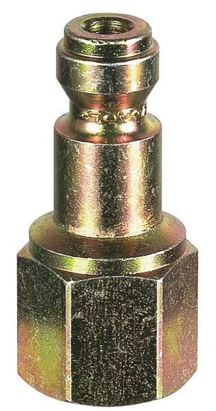 Prevost - 1/2 Female NPT Tru-Flate Automotive Pneumatic Hose Connector - Composite, 3/8" Body Diam - Benchmark Tooling