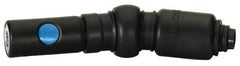 Prevost - 3/8 Female NPT Industrial Pneumatic Hose Free Angle Ball Swivel Safety Coupling (with boot) - Composite, 3/8" Body Diam - Benchmark Tooling