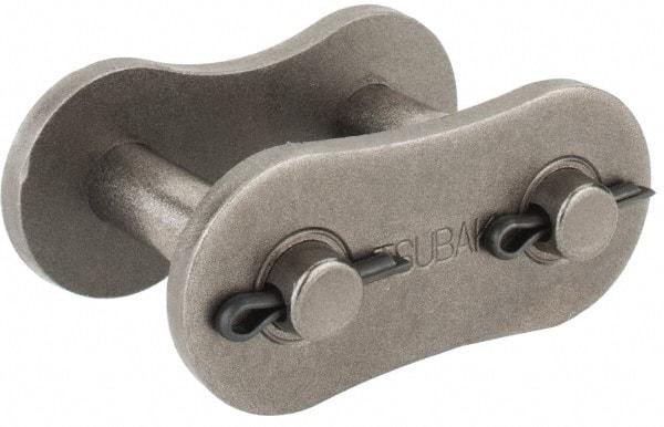 U.S. Tsubaki - 2" Pitch, ANSI 160, Cottered Roller Chain Connecting Link - For Use with Single Strand Chain - Benchmark Tooling
