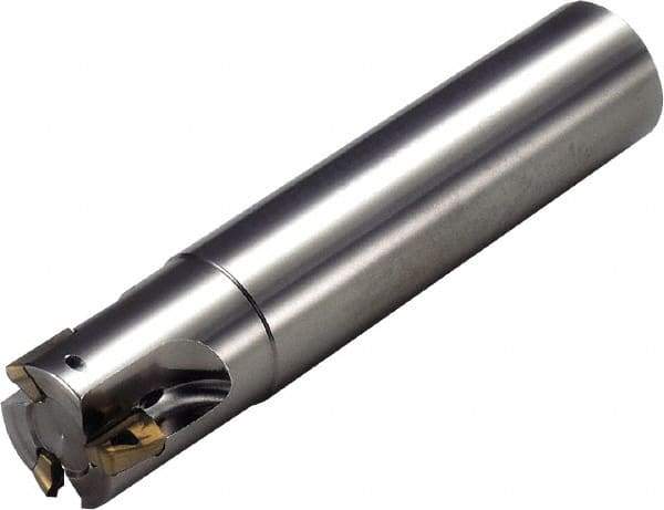 Kyocera - 32mm Cut Diam, 10mm Max Depth of Cut, 63mm OAL, Indexable Square Shoulder End Mill - BDGT 11T3, BDMT 11T3 Inserts, M16 Modular Connection, 90° Lead Angle, Through Coolant - Benchmark Tooling