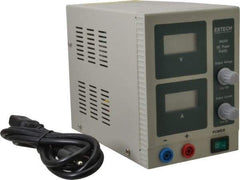 Extech - 54 Watt, 3 Amp, 18 VDC Output, Benchtop Power Supply - 1 Output, LCD Display - Benchmark Tooling