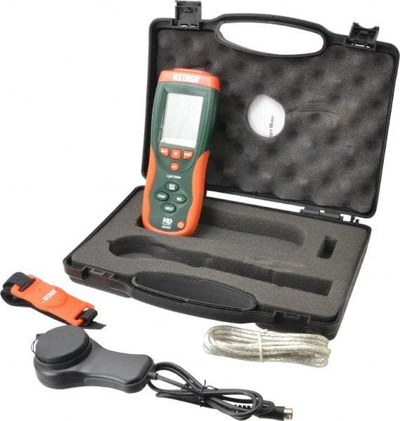 Extech - 9 Volt Battery, 40 to 40,000 FC, Light Meter - Compatible with Light Lighting - Benchmark Tooling