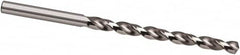 Taper Length Drill Bit: 0.2283″ Dia, 130 ° Bright/Uncoated, RH Cut, Spiral Flute, Straight Shank, Series 219