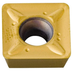 Kennametal - SDCT43 LD Grade KC520M Carbide Milling Insert - TiAlN Finish, 3/16" Thick, 1/2" Inscribed Circle, 0.8mm Corner Radius - Benchmark Tooling