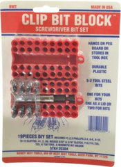 Value Collection - 17 Piece, Screwdriver Bit Set - DIY Bit - Benchmark Tooling