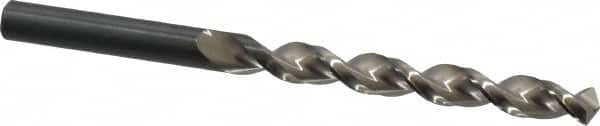 Walter-Titex - 11/32" 130° High Speed Steel Jobber Drill - Oxide Finish, Right Hand Cut, Parabolic Flute, Straight Shank, 4-29/32" OAL, Standard Point - Benchmark Tooling