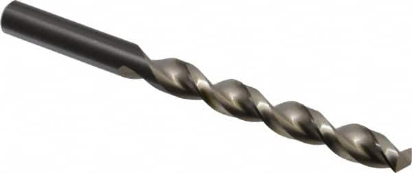 Walter-Titex - 31/64" 130° High Speed Steel Jobber Drill - Oxide Finish, Right Hand Cut, Parabolic Flute, Straight Shank, 5-15/16" OAL, Standard Point - Benchmark Tooling