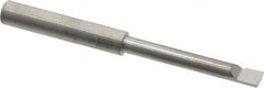 Scientific Cutting Tools - 0.155" Min Bore Diam, 1" Max Bore Depth, 3/16 Shank Diam, Radial Relief Boring Bar - Right Hand Cut, Solid Carbide, Uncoated - Exact Industrial Supply