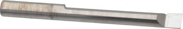 Scientific Cutting Tools - 0.185" Min Bore Diam, 1-1/4" Max Bore Depth, 3/16 Shank Diam, Radial Relief Boring Bar - Right Hand Cut, Solid Carbide, Uncoated - Exact Industrial Supply