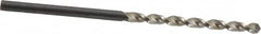 Walter-Titex - #41 130° High Speed Steel Jobber Drill - Oxide Finish, Right Hand Cut, Parabolic Flute, Straight Shank, 2-1/4" OAL, Standard Point - Benchmark Tooling