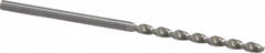 Walter-Titex - #50 130° High Speed Steel Jobber Drill - Bright Finish, Right Hand Cut, Parabolic Flute, Straight Shank, 1-13/16" OAL, Standard Point - Benchmark Tooling